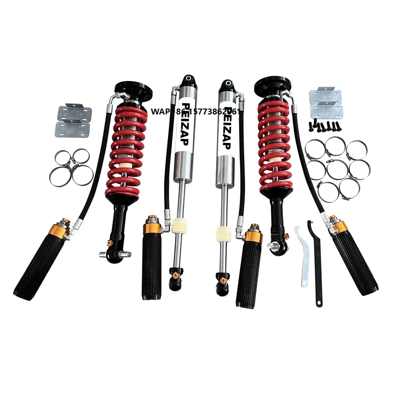 

Комплект регулируемых амортизаторов Offroad Coilover для F150: передние и задние усиленные амортизаторы для тяжелых условий эксплуатации