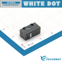 Kailh Mouse Switch 3Pin Black Shell White Dot 10 Million Lifespan Gaming Mouse Button Micro swtich New Authentic Original