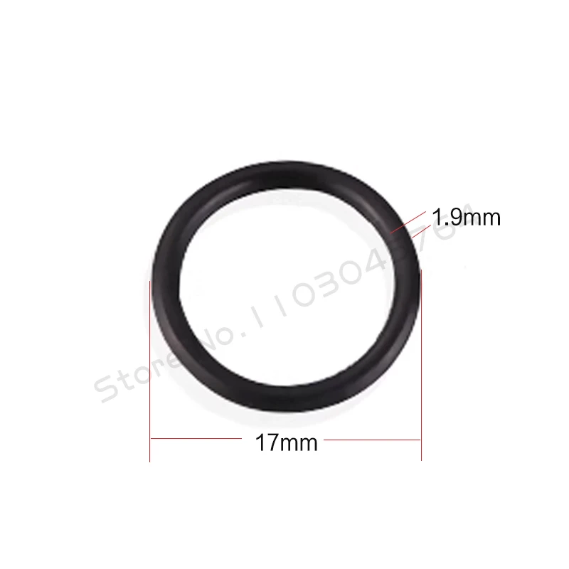 10pcs/lot G1/4 Universal Water Cooling Fitting Rubber Ring Seal Silica Gel O-Ring Black Luminous