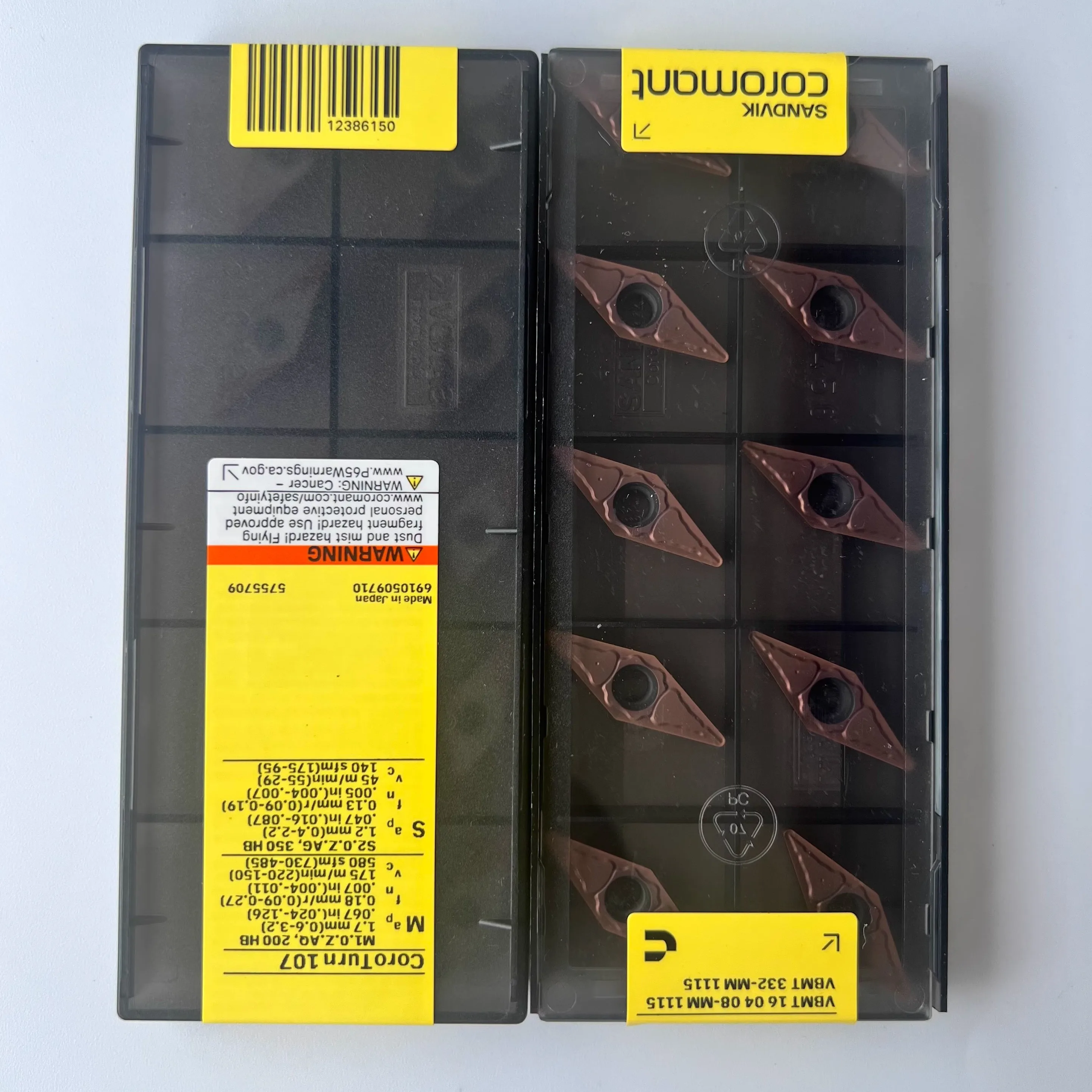 

VBMT160408-MM 1115 / Original product CNC cemented carbide blade 10 Pcs
