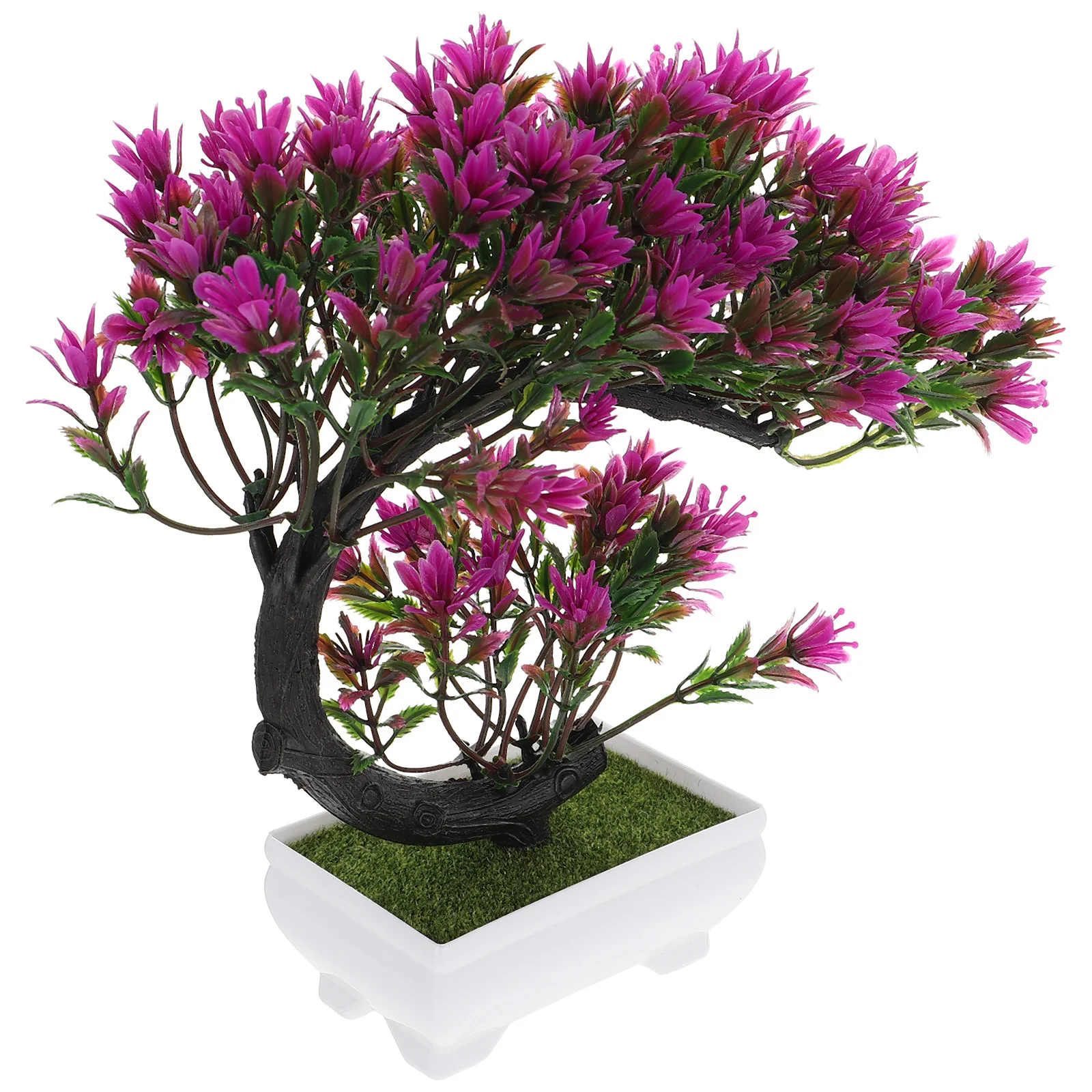 

Simulation Green Potted Plant Artificial Flower Bonsai Realistic Fake Tree For Home Office Desktop Decor Indoor Plants Party