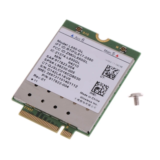 Fibocom L850-GL Card 4G LTE WWAN Card Module for hp EliteBook 840 G5/X360  G3 3XUE - AliExpress