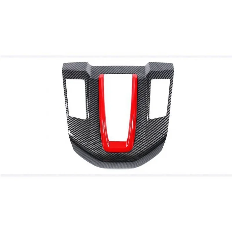 Applicable to 17-21 Honda Cr-V Haoying Gear Decoration Frame Interior Modification Carbon Fiber Pattern Central Control Gear Pan