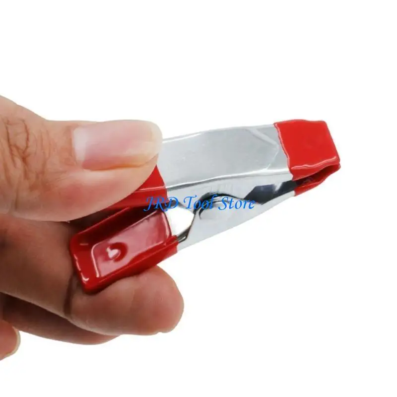 A2UD 10 pezzi da 2 pollici in metallo a forma A con clip a molla multiuso per lavorazione del legno