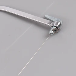 1 PC Soap Kits Loaf Wooden Stainless Steel String Cutter Saw Cutting Knife With 2 Strings For Candle Wax Making