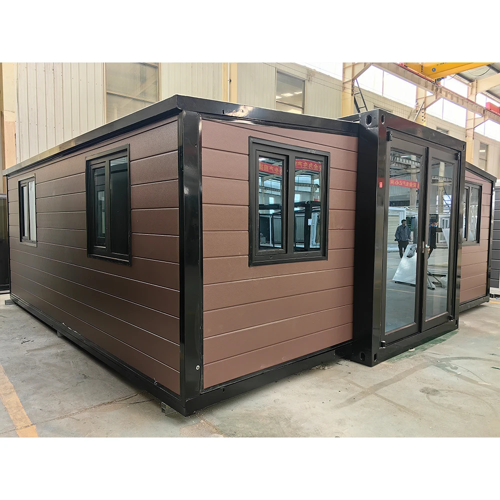 Customized 40Ft 30Ft 20Ft Prefab Expandable Container House Light Steel Folding Prefabricated Tiny Home Villa Foldable Modular H