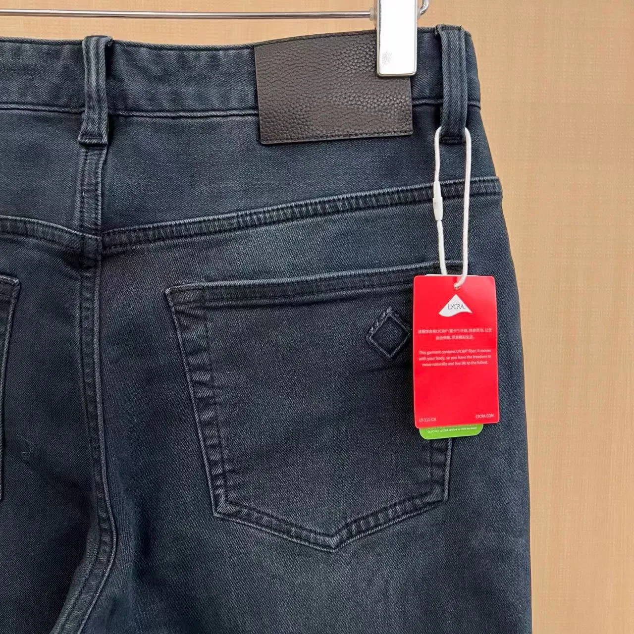 Italienische LP-Jeans aus altem Geldwindwollmischung