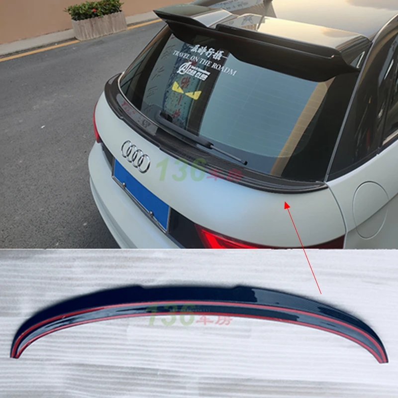 

For AUDI A1 4 doors 2011-2017 Carbon Fiber Rear Spoiler Trunk Wing
