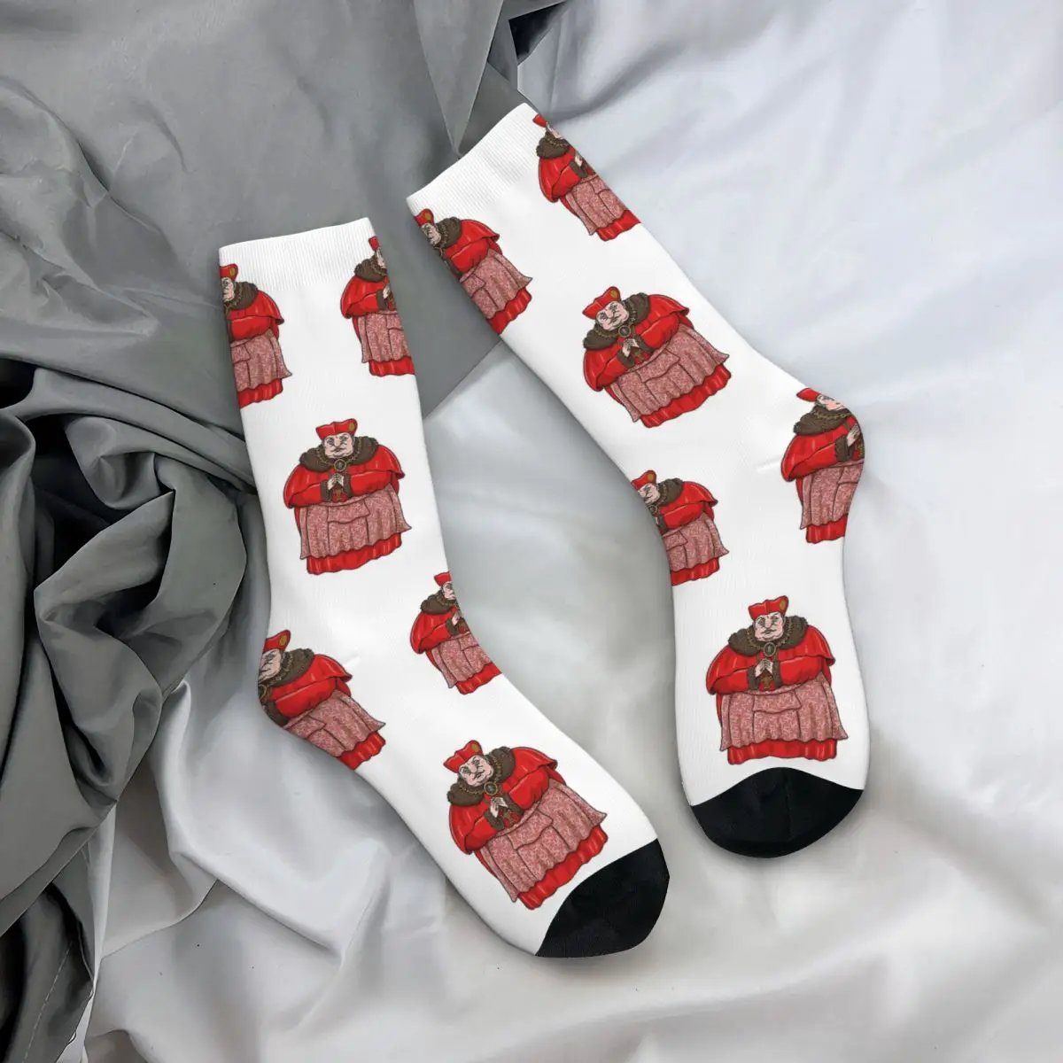 Cardinal Wolsey Unisex Winter Socks Hiking Happy Socks Street Style Crazy Sock