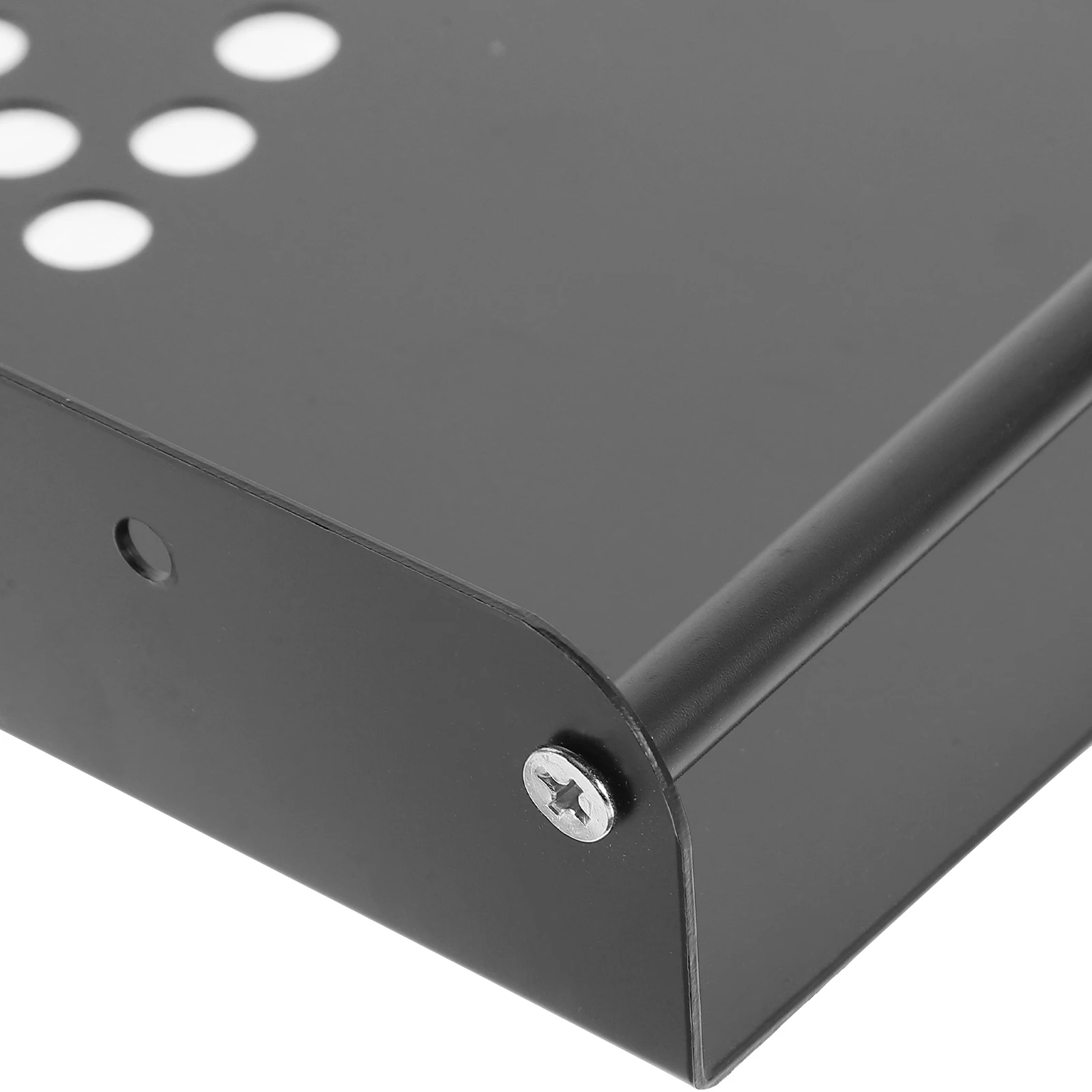 

【】Wall Mount Projector Holder Router Storage Shelf Metal Floating Stand For Dvd Modem Wall Mounted No Drill Tiles Glass