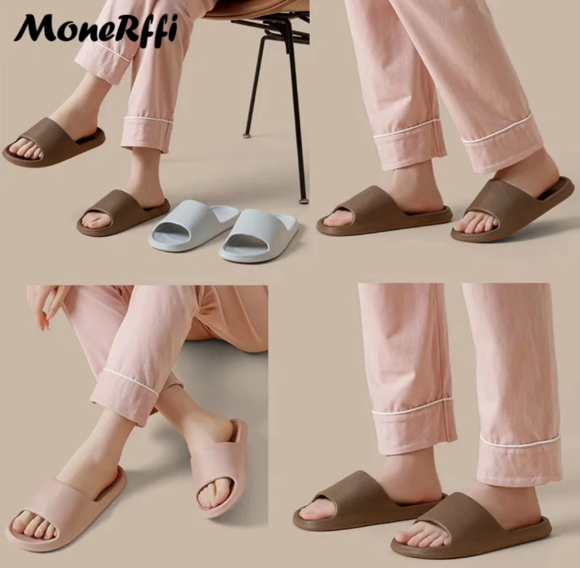 Hausschuhe für Männer Sommer Frauen Eva Soft Bottom Hausschuhe Innen haus Rutschen flache Sandalen Outdoor Strands chuhe Mann Flip Flops