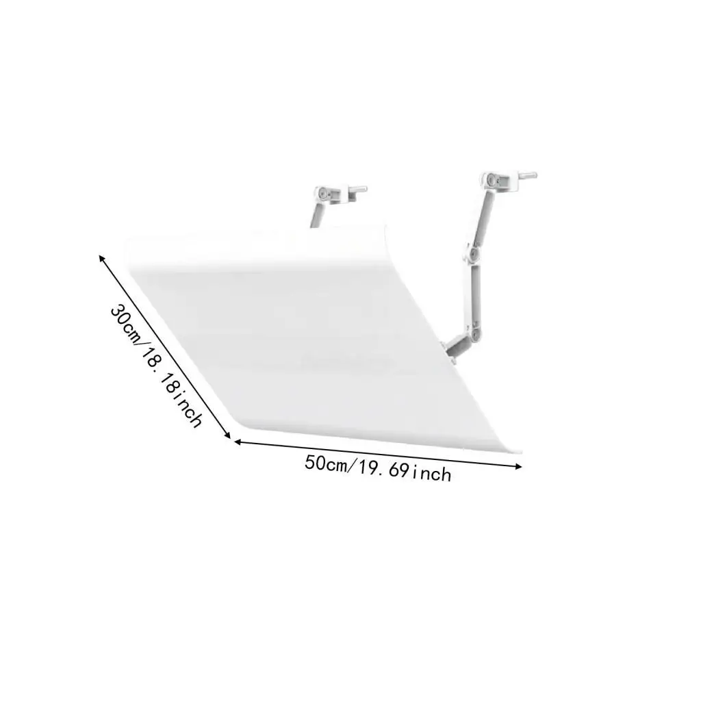 Windshield Anti Blowing Air Conditioner Vent Deflector Adjustable Wind Baffle for Room or Office Use