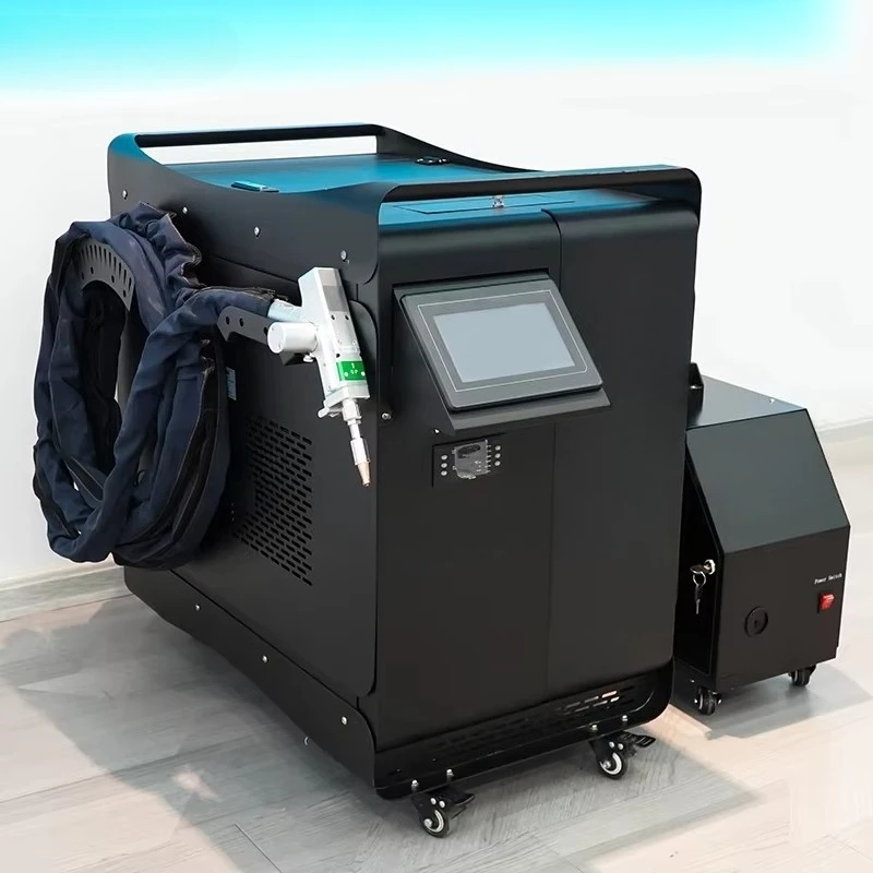 3-in-1 Laser Welding Cleaning Cutting Machine 1000W-3000W Optional Handheld Design Convenient On-site Metal Repair Equipment