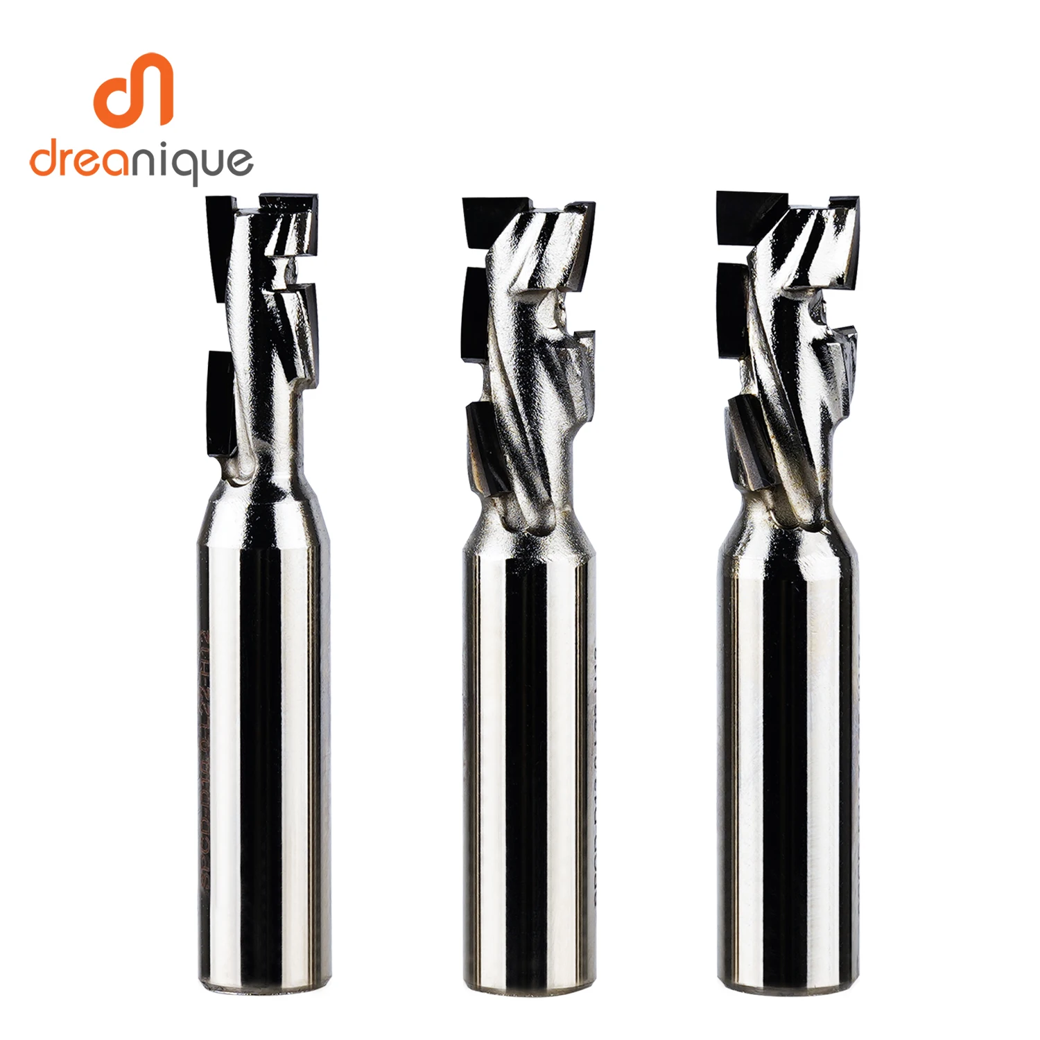 

Dreanique 1pc Polycrystalline Diamond Tipped Spiral PCD End Mill 12-12.7mm Shank Compression Up/Down Shear Right Hand Rotation