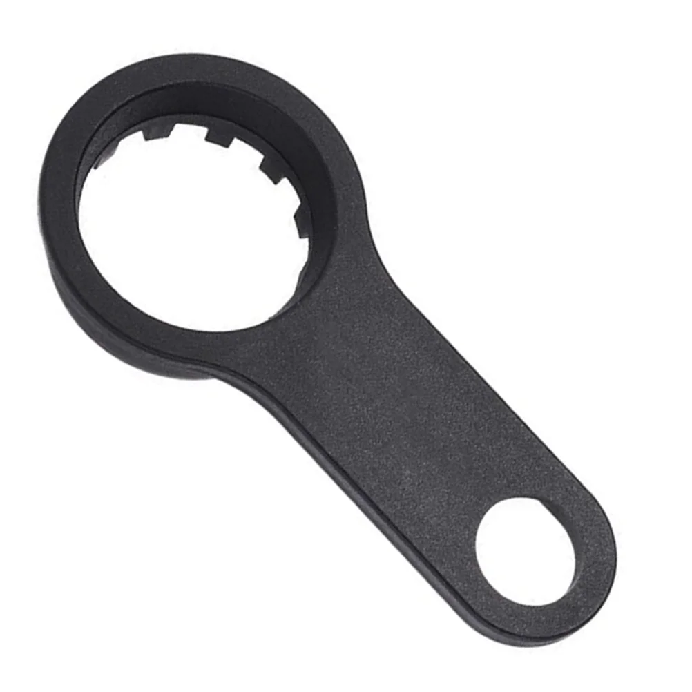 

Single Hole Front Fork Removal Wrench Black Bike Repair Tool Compatible Suntour Xcm Front Fork Installation Spanner