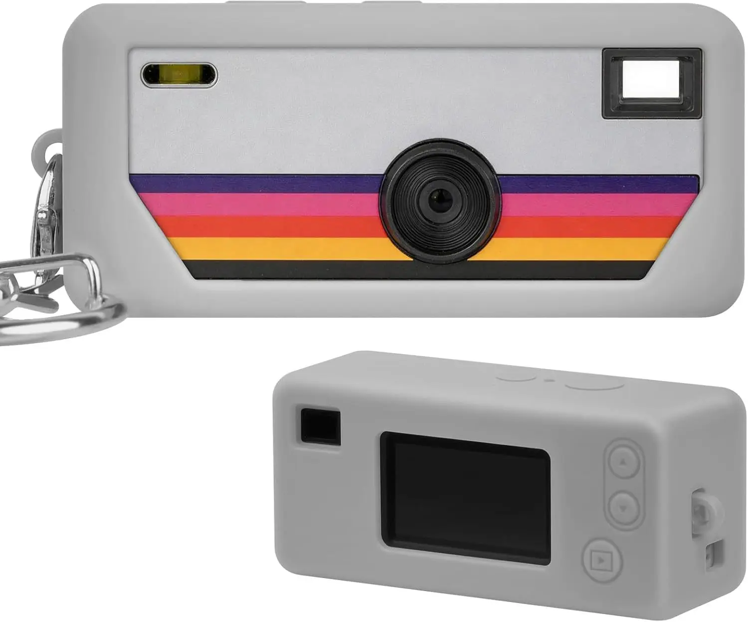 

Silicone protective case for KODAK Charmera Keychain Digital Camera Shock- and drop-resistant protective accessories