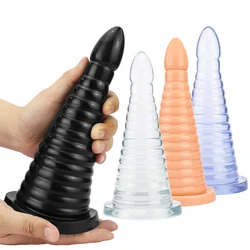 8cm Oversize Large Anal Butt Plug Threaded Huge Anal Dildo Anus ButtPlug Expansion Masturbator Prostate Massager for Man Sex Toy