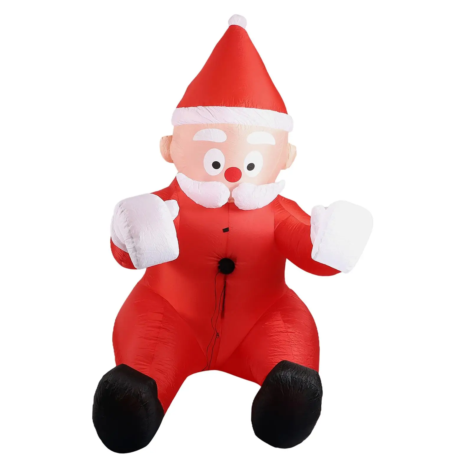 Christmas Inflatable Santa Climbing Santa Outdoor Decoration Creative Gift 9.84ft for Lawn Courtyard Winter Garden Roof
