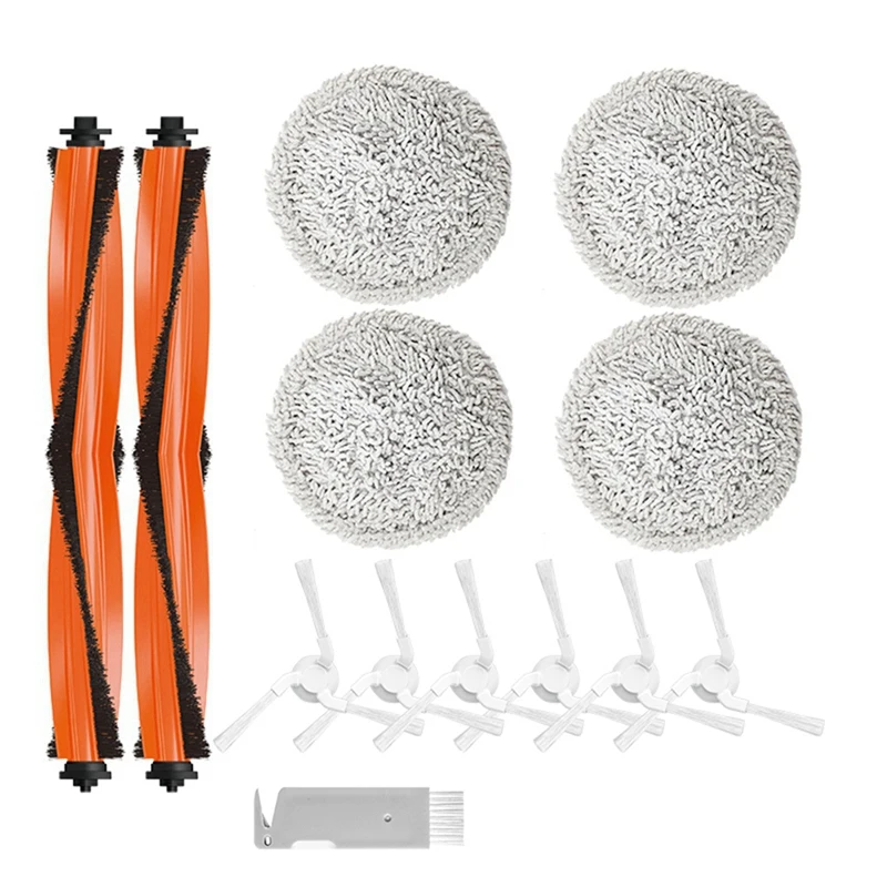 

Main Side Brush Mop Pad Replacement Accessories For Xiaomi STYTJ06ZHM / Mijia Pro Vacuum Cleaner