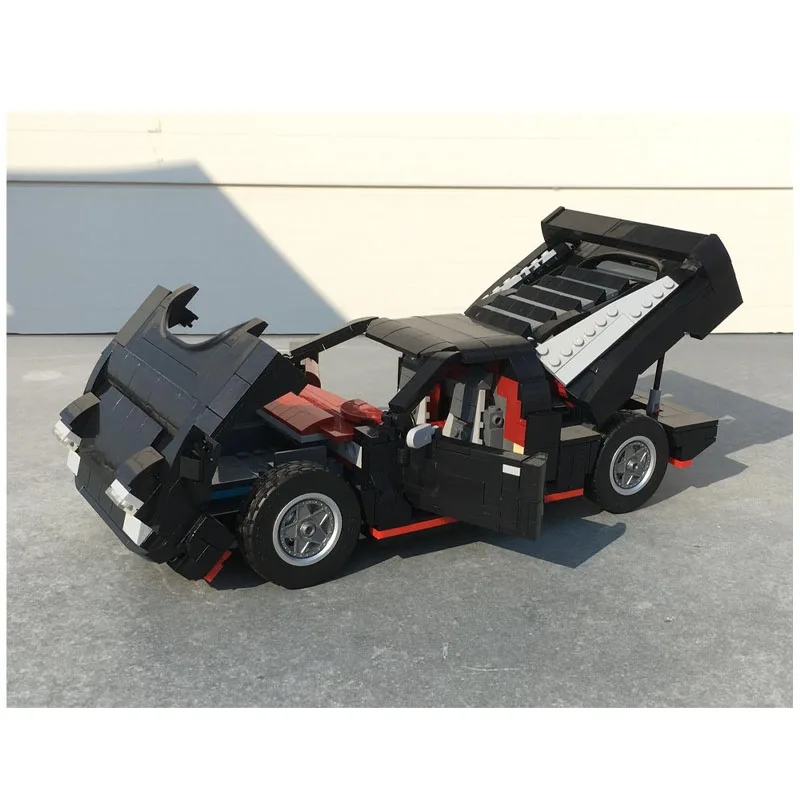 

Classic 90s Sports F40 Supercar Racing Building Blocks Model 998 PartsMOC Creative Boys Kids Birthday Building Blocks Toy Gifts