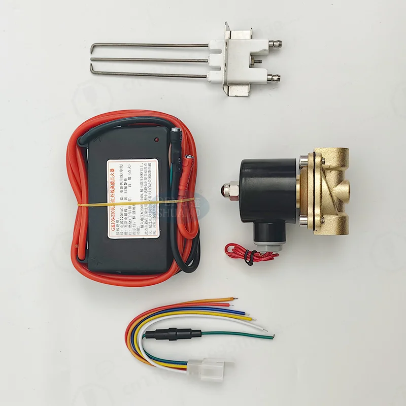 GX‑103 Pulse Igniter Controller with 1450mm Cable, Electronic Pulse Control Unit Spare Component for Industrial Oven Burner