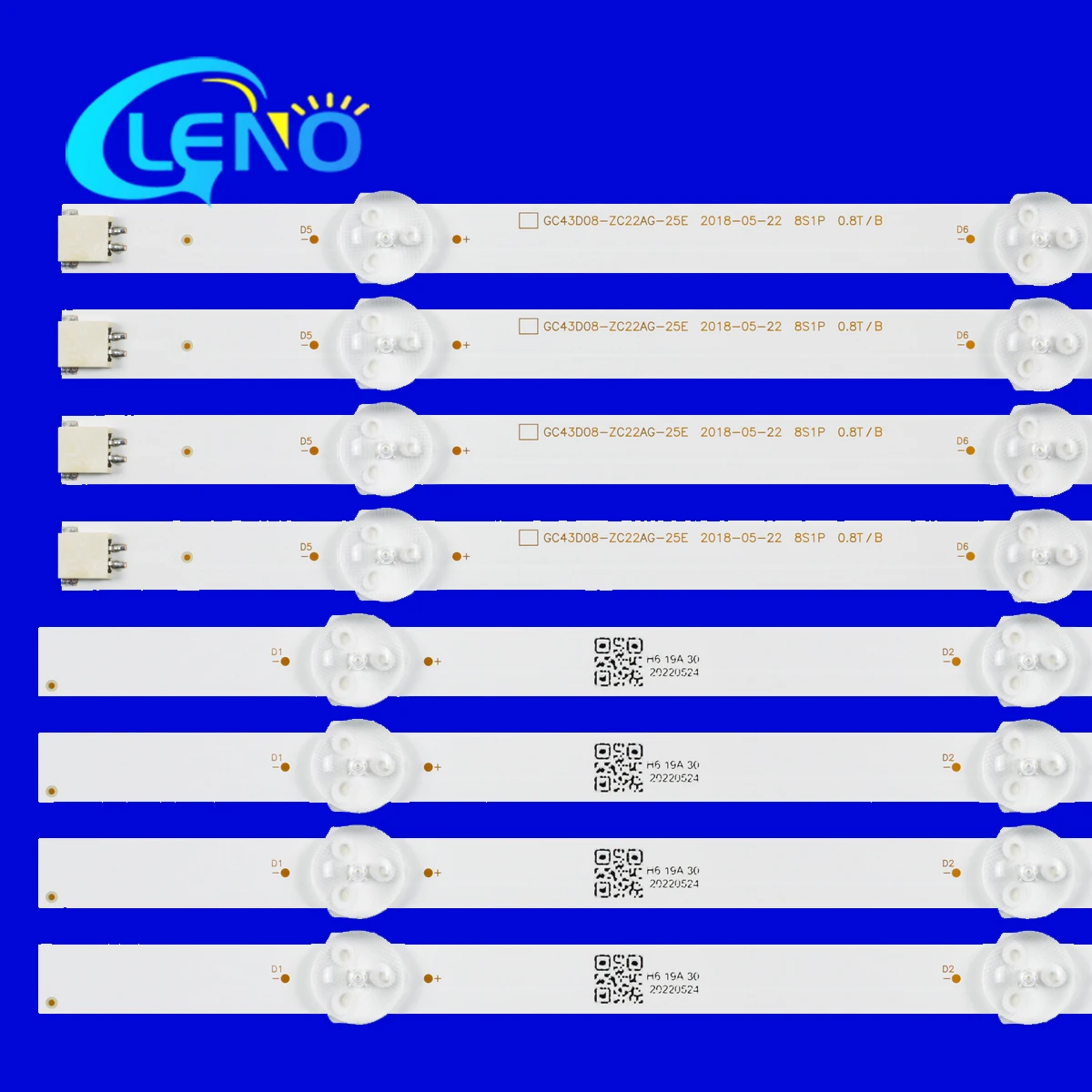 5/10 Kit For UA43NU6000JXXZ GC43D08-ZC22AG-25 UA43NU6900F UA43RU7500J UN43NU6900F UN43NU7090G UA43RU7500JXXZ GC43D08-ZC22AG-22