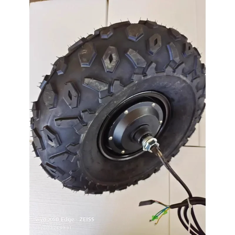 

inventory14.5 inch toothed unilateral shaft 14.5 inch hub motor DIY high torque deceleration bilateral motor Brushless motor