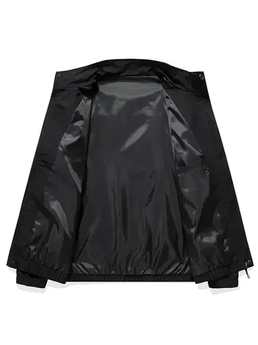 2024 New Plus Size 8xl 7xl Men Jacket Coats Spring Autumn Outdoor Windproof Black Gray Green Large 6xl 5xl Causal Windbreaker - Image 5