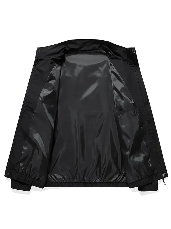 2024 New Plus Size 8xl 7xl Men Jacket Coats Spring Autumn Outdoor Windproof Black Gray Green Large 6xl 5xl Causal Windbreaker - Image 5