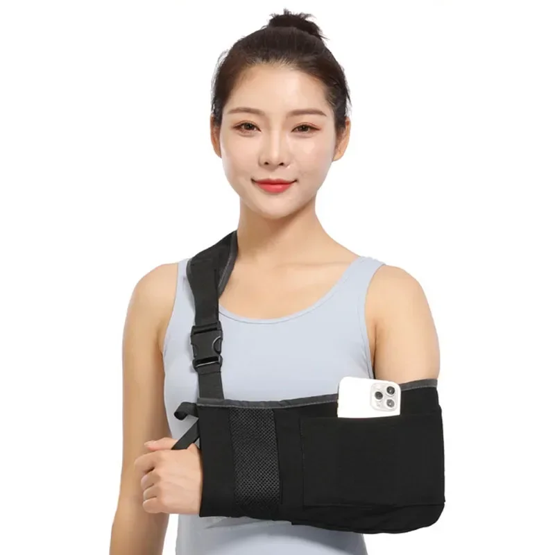 Shoulder Neck Wrist Arm Sling Protective Support Fixed Strap Enhanced Joint Breathable Arm Ventilation Fracture Care Support