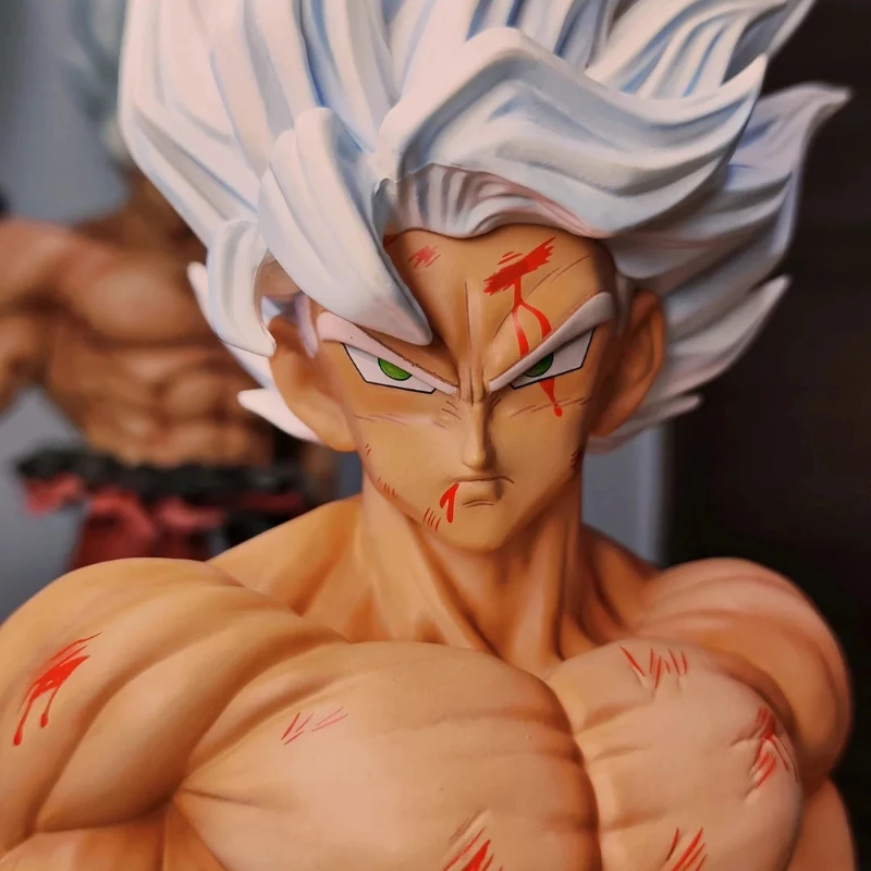 Dragon Ball 29 cm Super Saiyan Goku Actiefiguren Wekelijks Kleur Tone Model Kit Standbeeld GK Anime Speelgoed Computerkast Ornament Gift