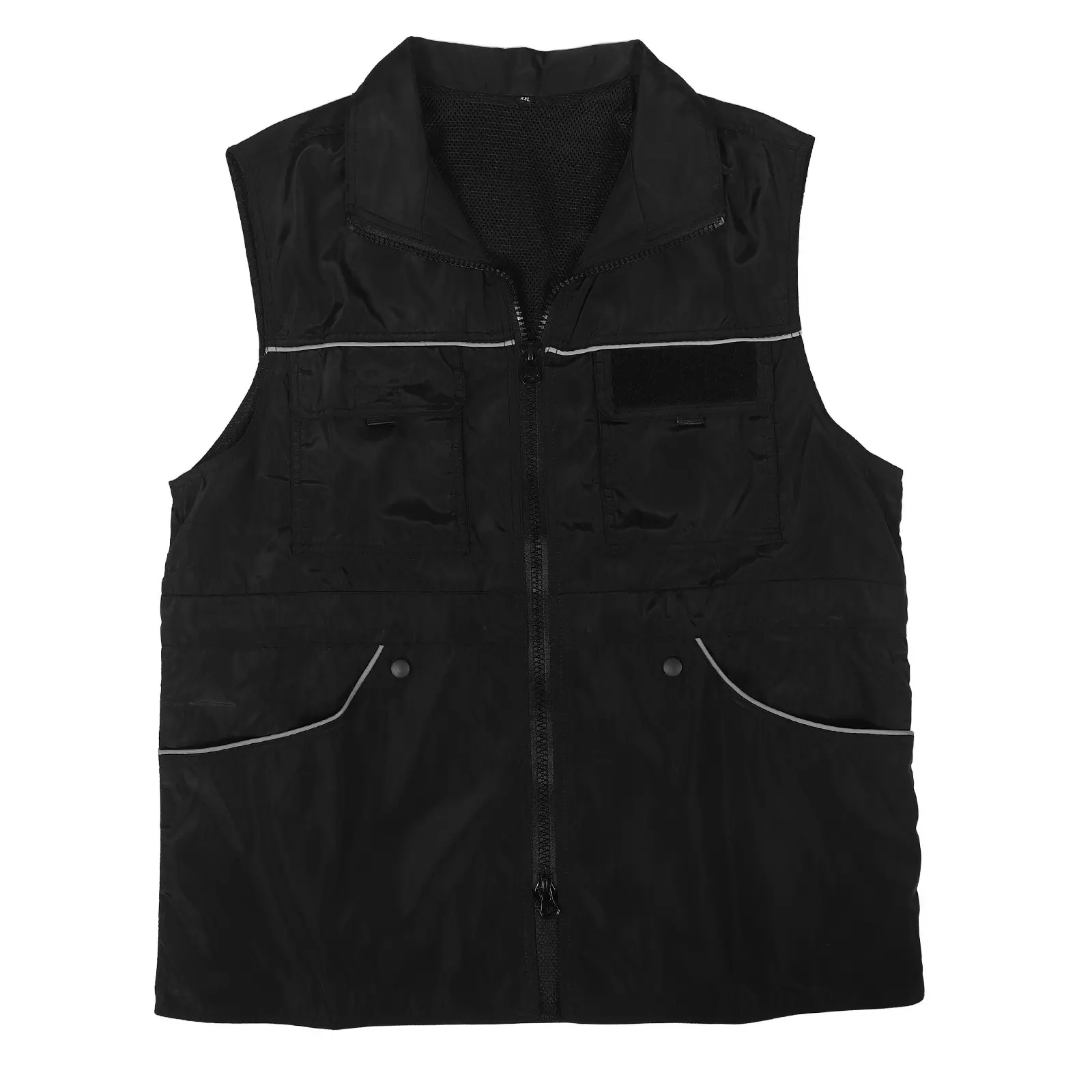 training-vest-for-dog-trainers-men-women-2xl-black-heavy-duty-protective-dog-handler-outfit-with-reflective-strips-for-night