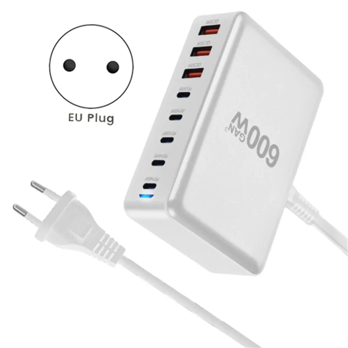 [ac18-digital]-chargeur-gan-600w-usb-c-chargeur-de-bureau-usb-type-c-pd31-charge-rapide-pour-ordinateur-portable-s24-prise-europeenne