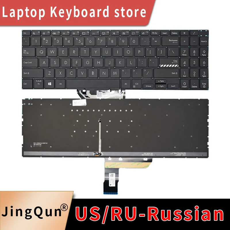 US/RU/GK Laptop Keyboard For ASUS M3500 M3500Q M3500QA FL8850U FL8850I K6500 K6500Z X3500 X3500PH M7600 M6500 M6500Q K3500 3500P