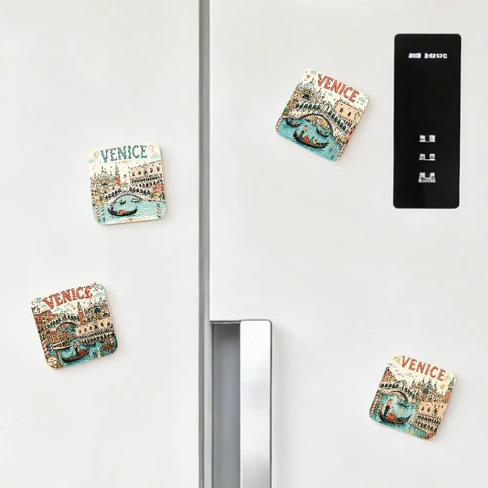 VENICE City Aesthetic Art Refrigerator Magnets For Dishwasher/ Refrigerator/ Freezer, Whimsical Kitchen Decor
