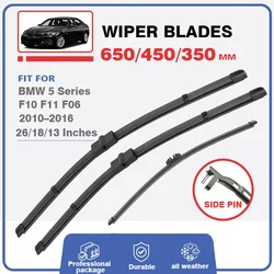 Front / Rear Wiper Blades Windshield Windscreen Auto Car Accessories For BMW 5 Series F10 F11 F07 GT 2010–2016 520d 535i LHD RHD