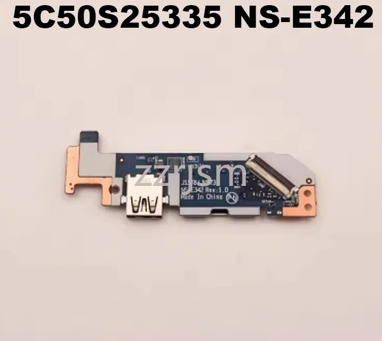 

NS-E342 5C50S25335 Новый оригинальный для Lenovo IdeaPad 3 15IAU7 ноутбука, устройство чтения SD-карт, USB-переключатель питания, кнопка, плата, 100% тестирование