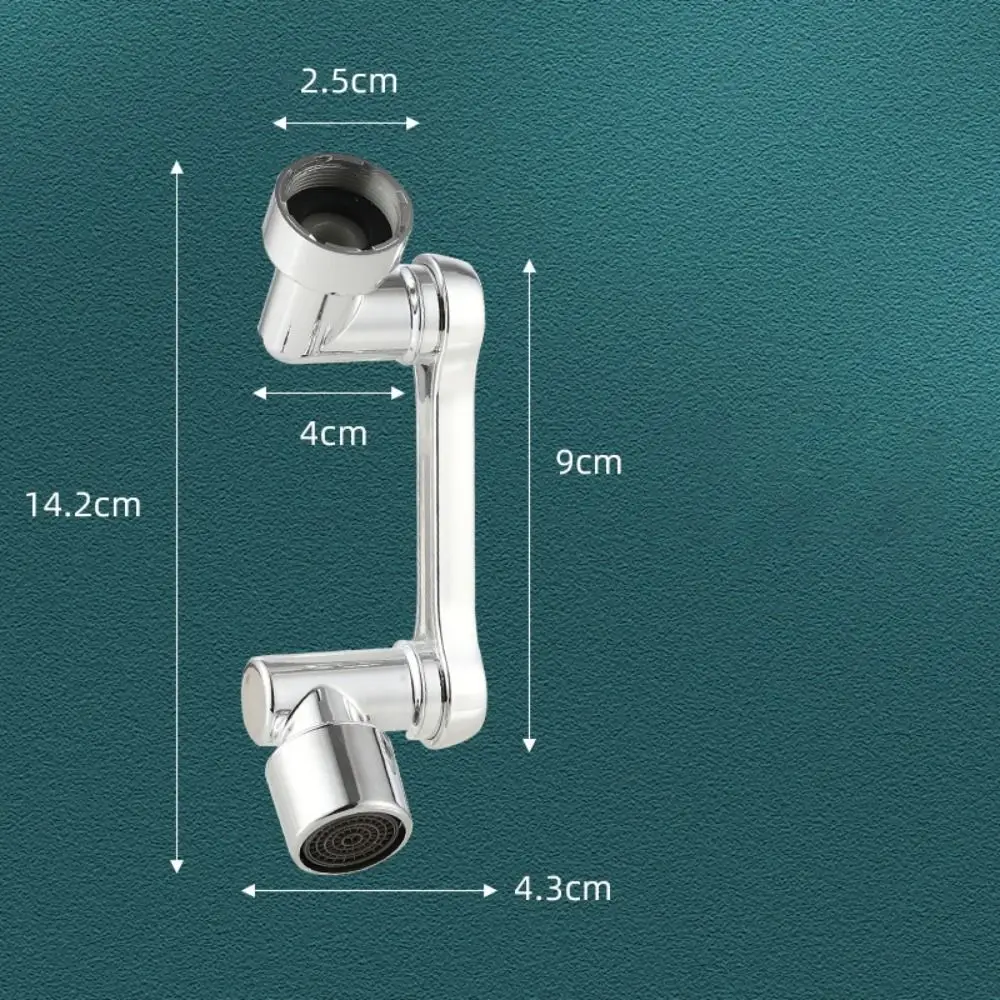 Universal Rotation Faucet Extender Two Modes Bubbler Splash Filter Nozzle Water Outlet Bathroom Faucet Washbasin