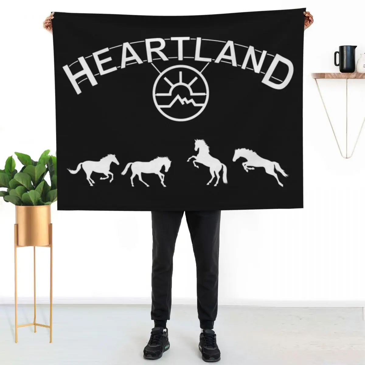 Heartland, heartland ranch ,Heartland Uk,Heartland Canada, heartland US Throw Blanket Shaggy Kid'S Summer Blankets