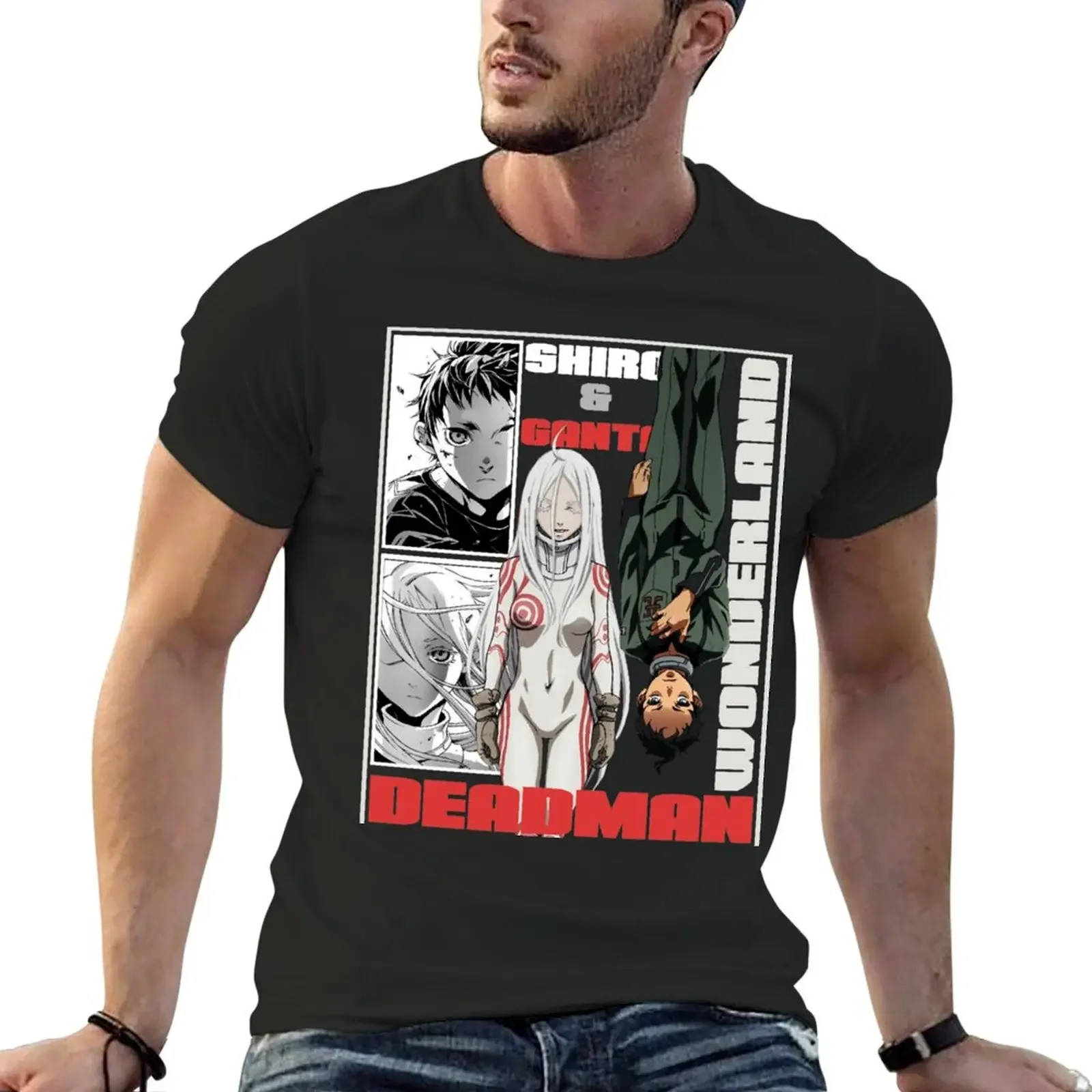 

Deadman Wonderland T-Shirt customizeds boys animal print sports fans fruit of the loom mens t shirts