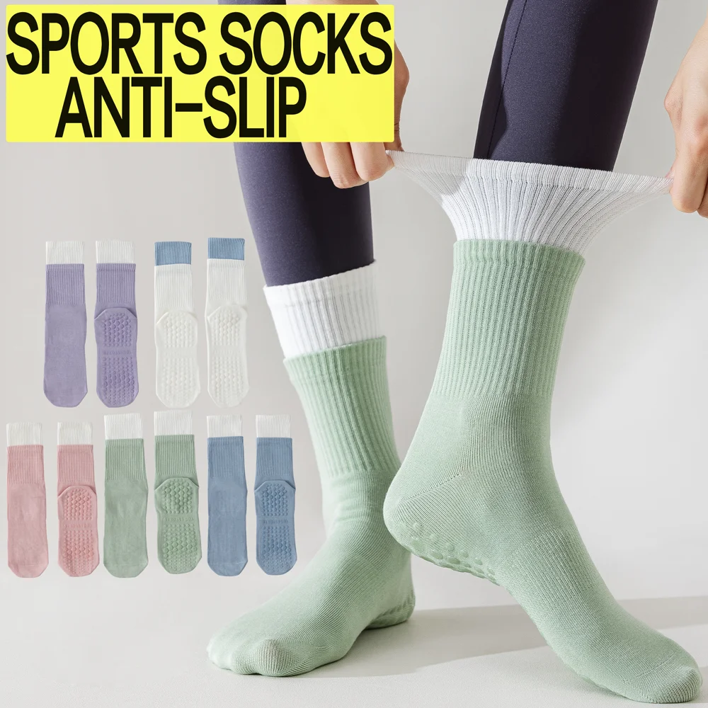 

Новые женские носки для йоги, нескользящие балетки с силиконовой ручкой, дышащие хлопковые носки для пилатеса с бесшовным носком и защитой от запаха