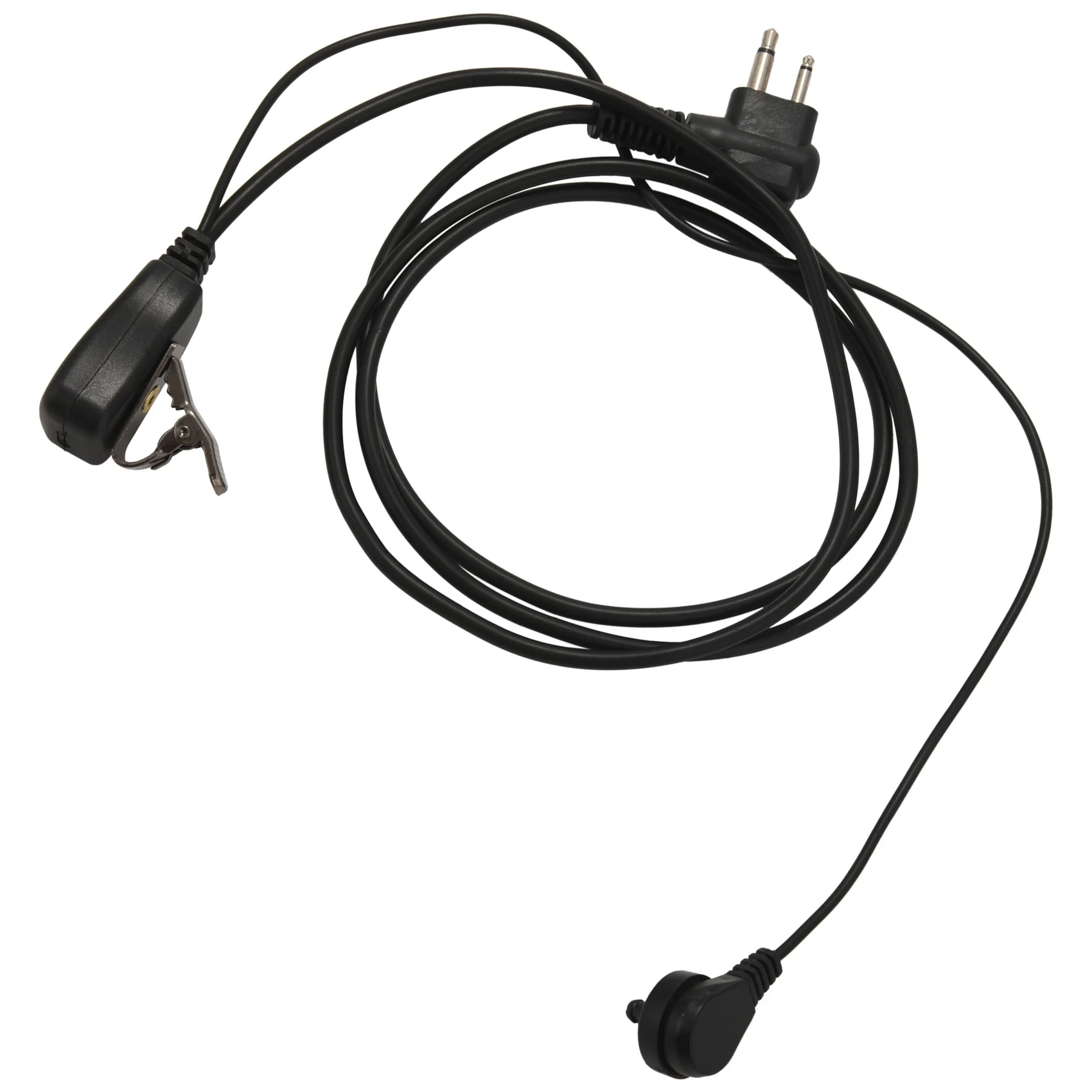 10Pack Fbi Style 2Pin Covert Acoustic Tube Earpiece Ptt Headset For Motorola 2 Ways Radio GP88S GP300 A8 A6 A10 A12 Etc