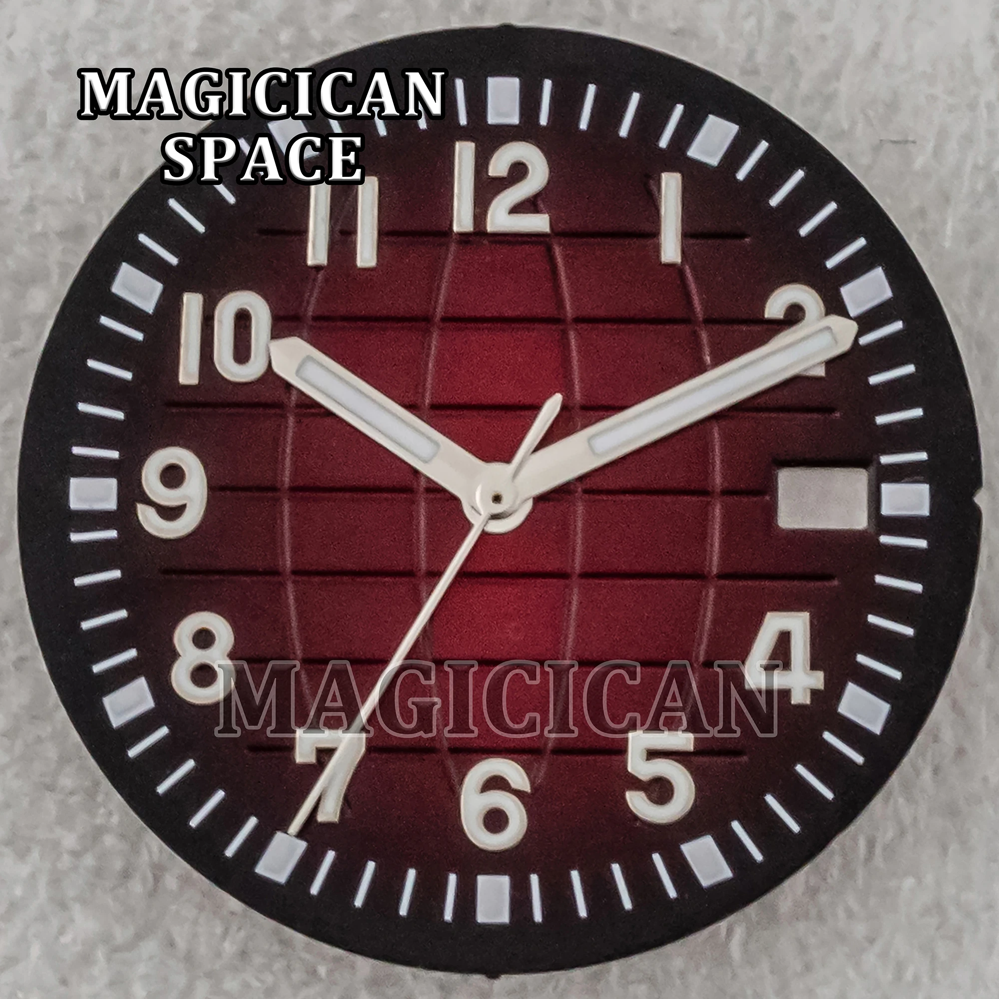 NH35 Dial Hands for AQUANAUT Nautilus 42mm Case Watch Mod Parts Luminous Dial Needles fit MH34/NH35/NH36 Mechanical Movement