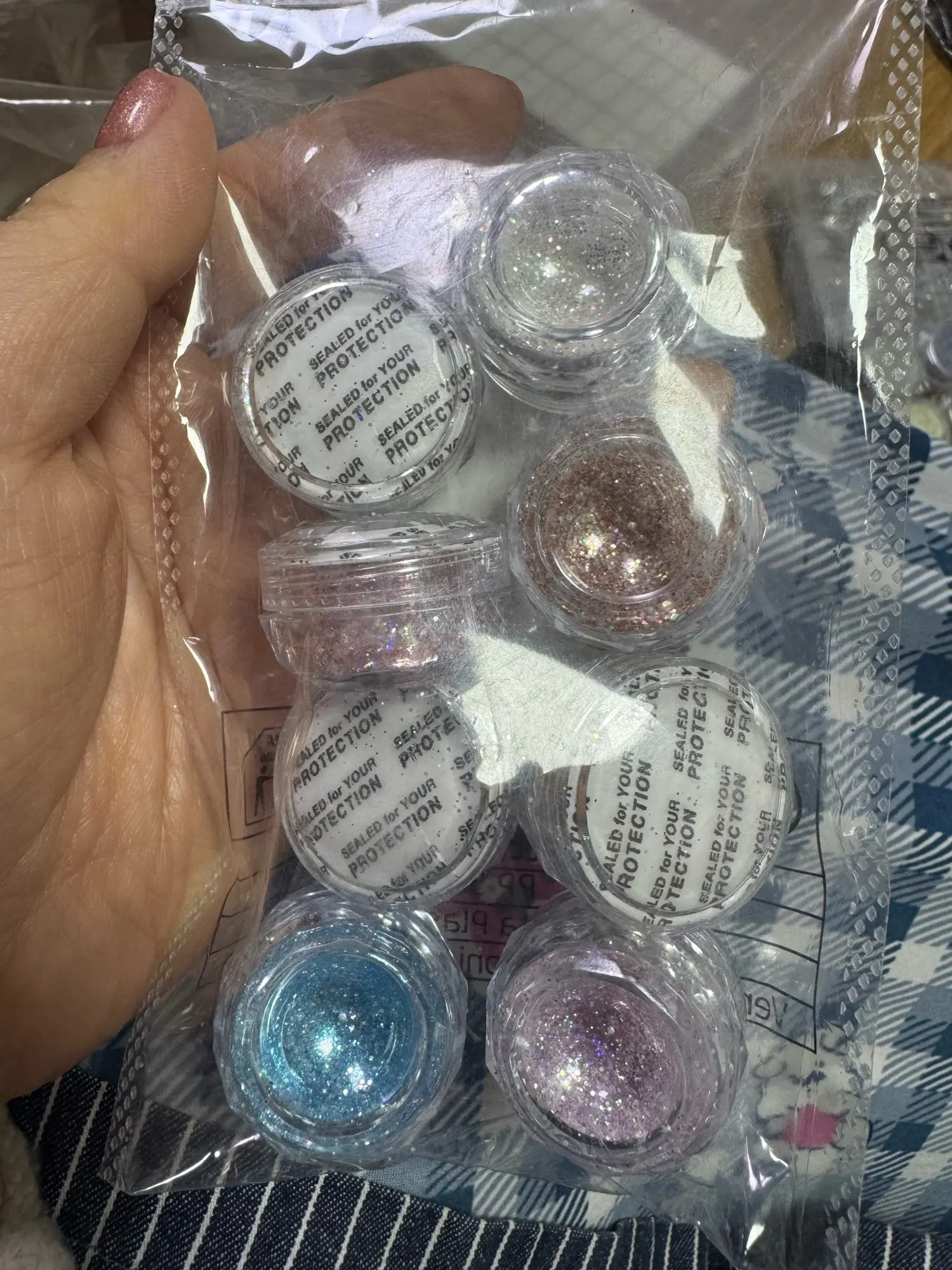 8 Box Mix Glitter Nail Art Powder Flakes Set – Aura Exuberante
