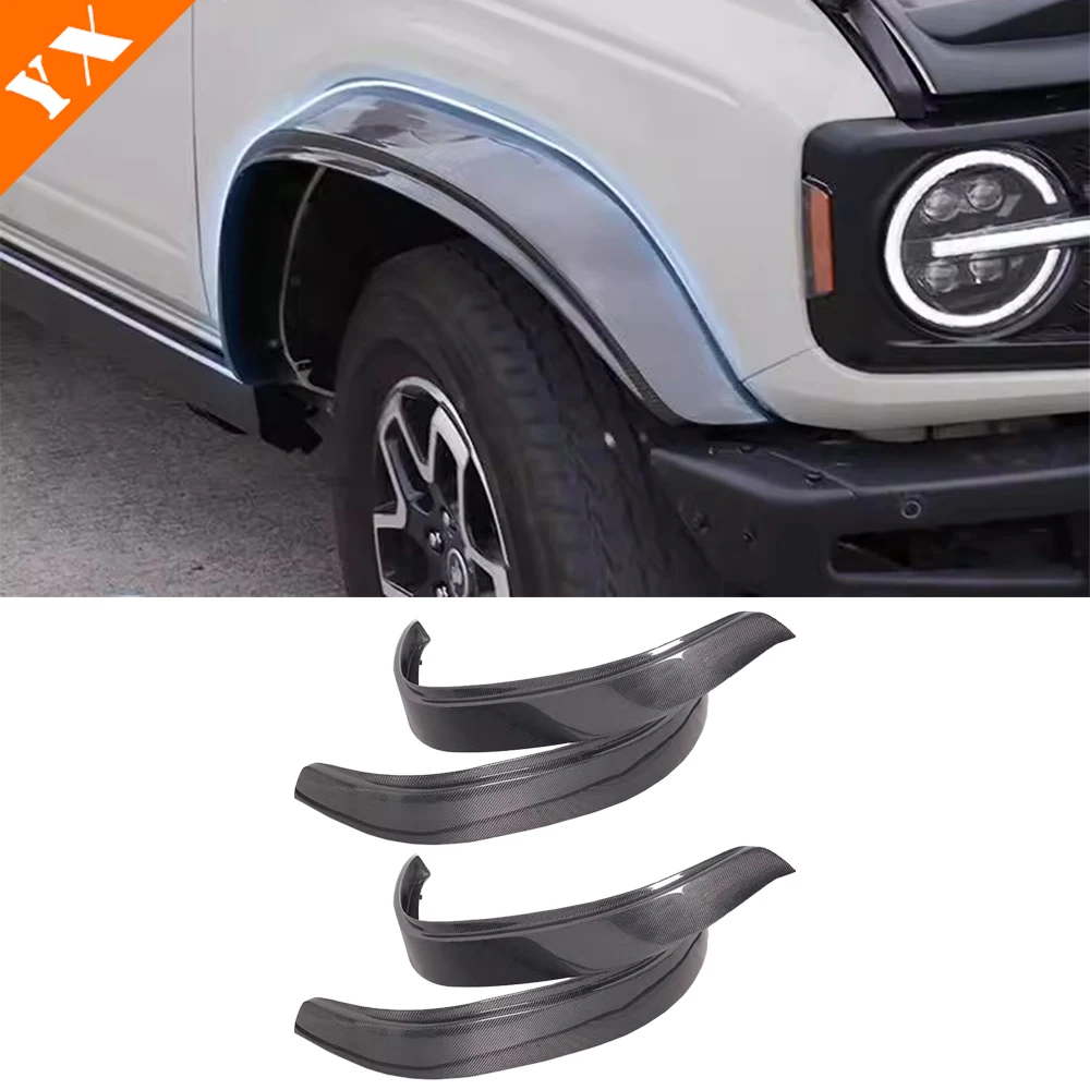 For Ford bronco 2024 2025 accessories Original Car Front Rear Wheel Eyebrows Decor Cover Wheel Arch Protection & Widening