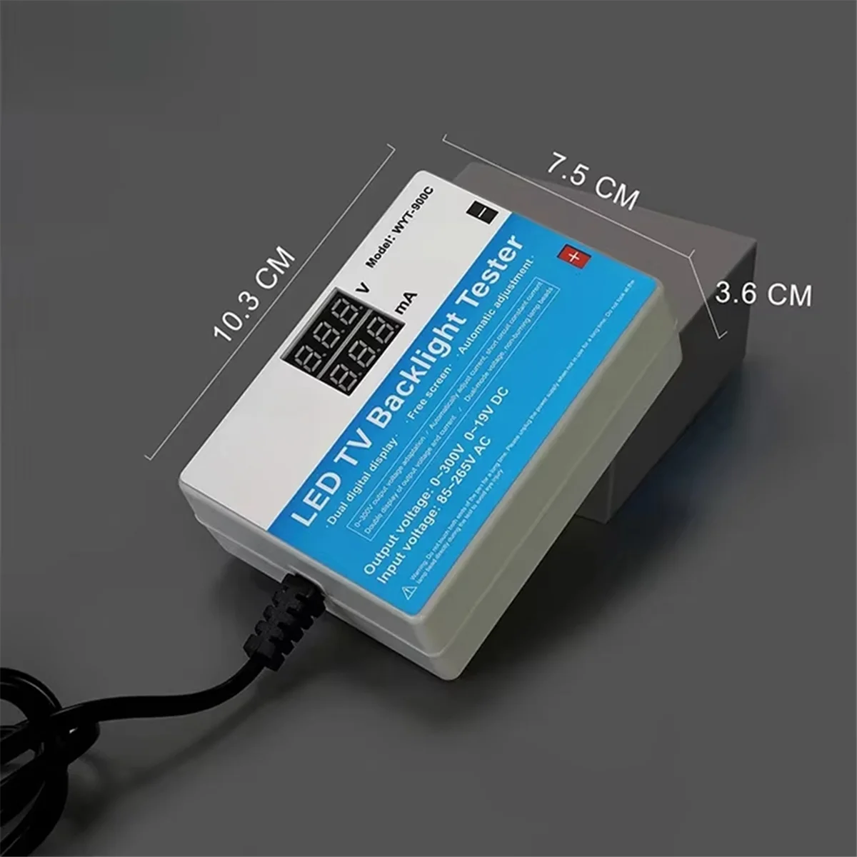 AAA87 Mltifunctional LED Tester 0-300VOutput TV Backlight Strips Beads Current and Voltage Measurement Instruments Crowbar(EU)