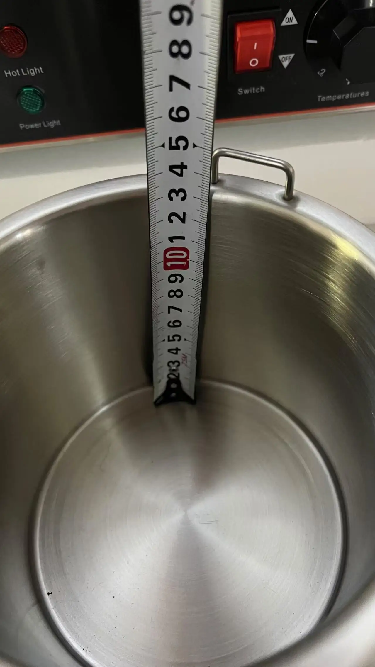 6 لتر صلصة تجارية أكثر دفئا: 3 اسطوانات، درجة الحرارة 30 - 85 ° ج، مجهزة بمضخة - مثالية لصلصات الشوكولاتة والطماطم والجبن