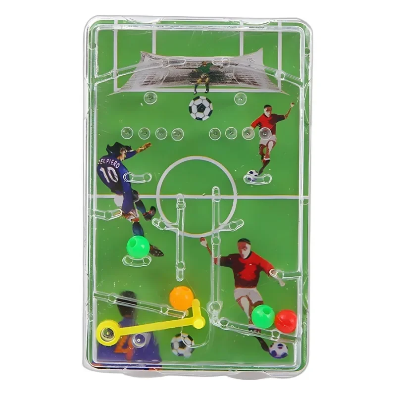 Football Theme Maze Game Children's Toys Gifts Handheld Marbles Birthday Christmas Gifts for Kids Party Prizes Trophies Toys