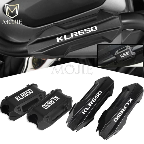 Imagen 1 del producto Para Kawasaki KLR 650 KLR650 2001-2018 2019 2020 2021 2022 2023 2024 2025 motocicleta 25mm barra de choque parachoques Protector de motor