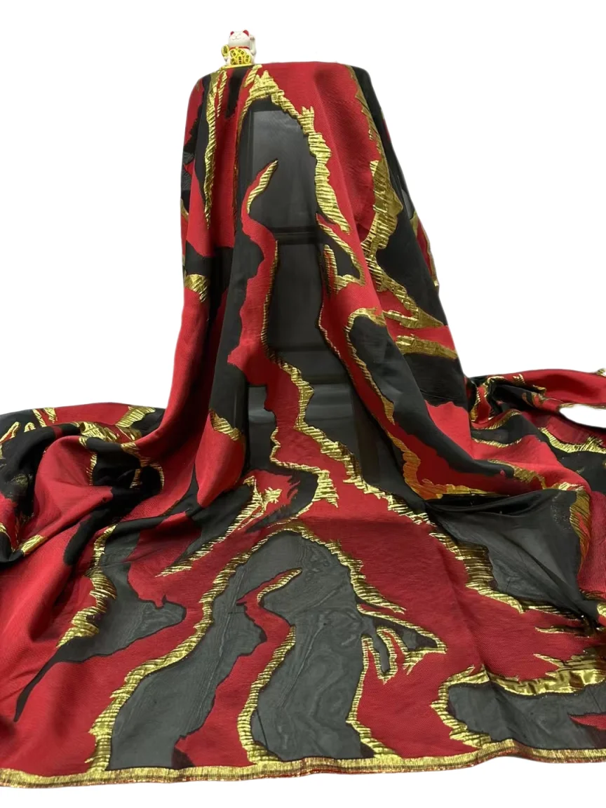 

Лидер продаж, африканская жаккардовая кружевная ткань, 2024, высокое качество, нигерийская кружевная ткань с вышивкой для свадебной вечеринки, платье невесты, шитье